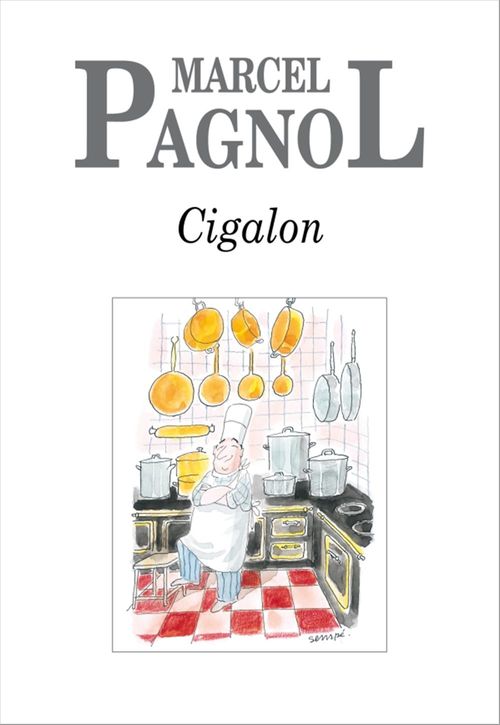 ebook cover of Cigalon, by Marcel Pagnol