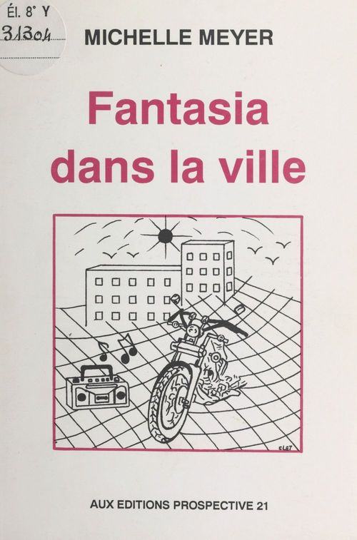 Couverture ebook de Fantasia dans la ville, de Michelle Meyer