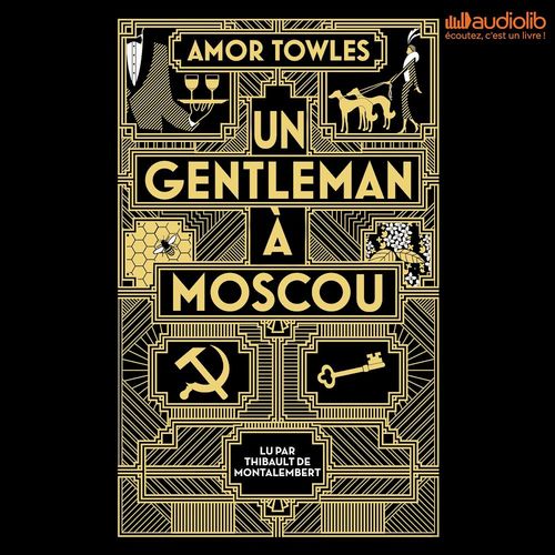 audiobook cover of Un gentleman à Moscou, by Amor Towles