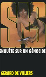 Couverture ebook de SAS 140 Enquêtes sur un génocide, de Gérard de Villiers