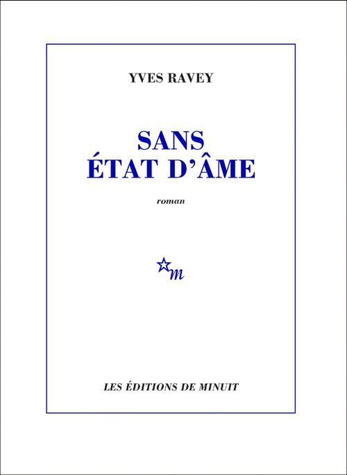 ebook cover of Sans état d'âme, by Yves Ravey