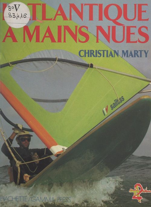 Couverture ebook de L'Atlantique à mains nues, de Christian Marty