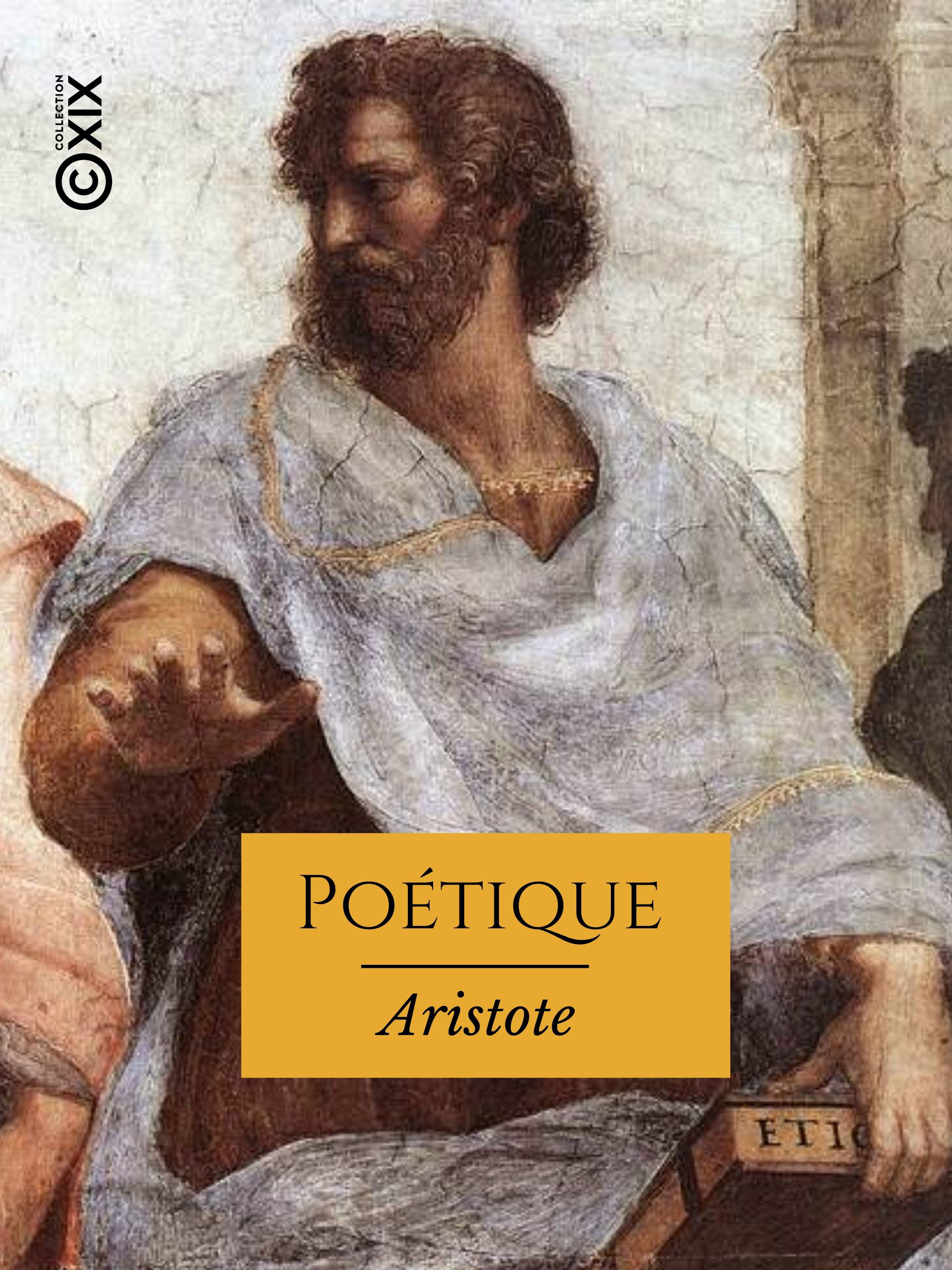 ebook cover of Poétique, by Aristote