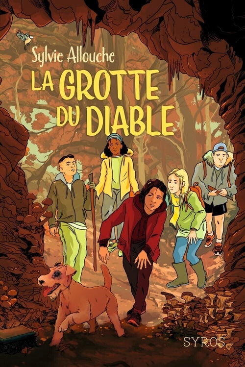 Couverture ebook de La grotte du diable, de Sylvie Allouche