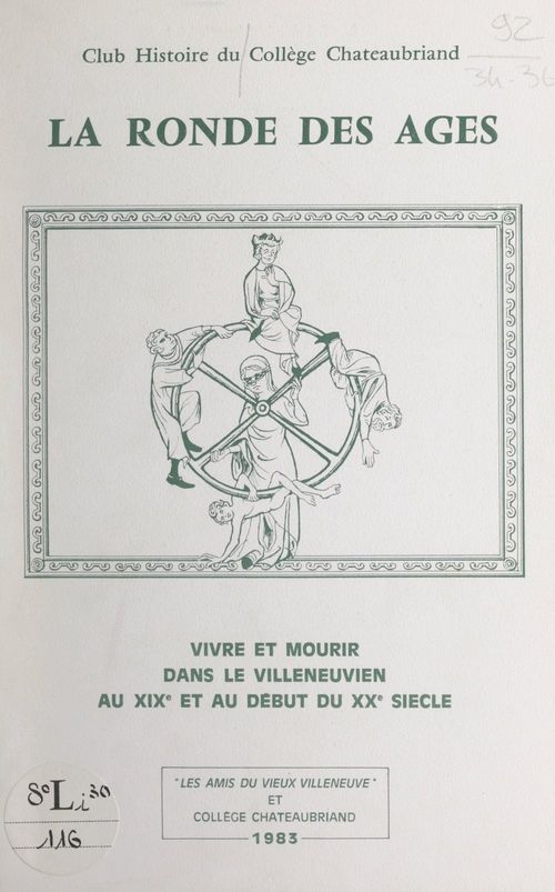 Couverture ebook de La ronde des âges, de Club Histoire Du College Chateaubriand
