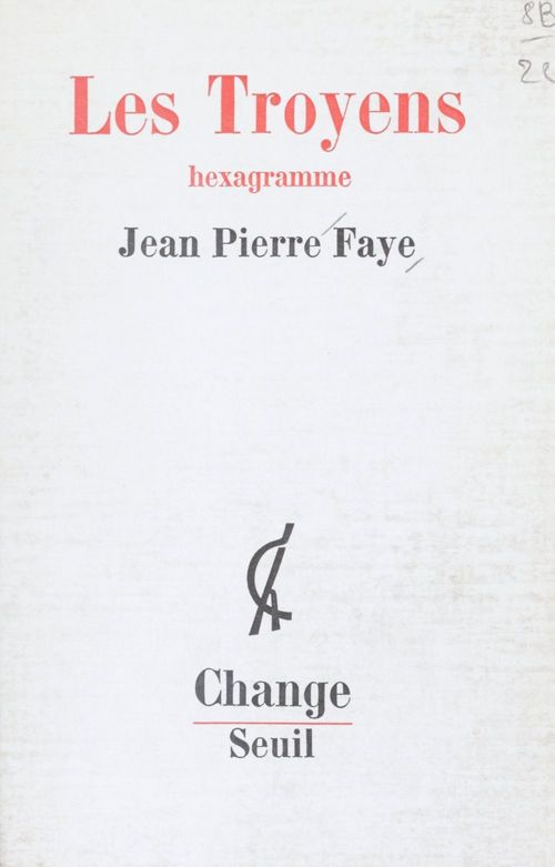 ebook cover of Les Troyens, by Jean-Pierre Faye