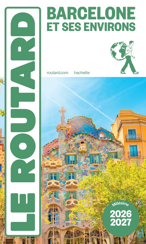 Couverture ebook de Guide du Routard Barcelone 2026/27, de Collectif