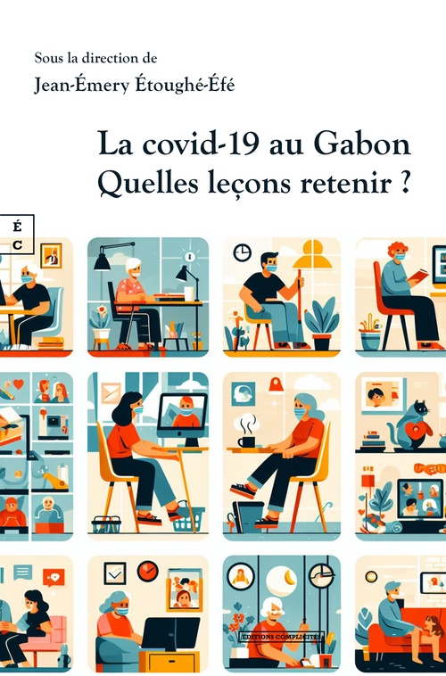 ebook cover of La covid-19 au Gabon, by Jean-Émery Étoughé-Éfé