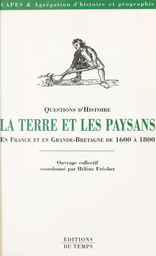 ebook cover of La Terre et les paysans en France et en Grande-Bretagne de 1600 à 1800, by Hélène Frechet