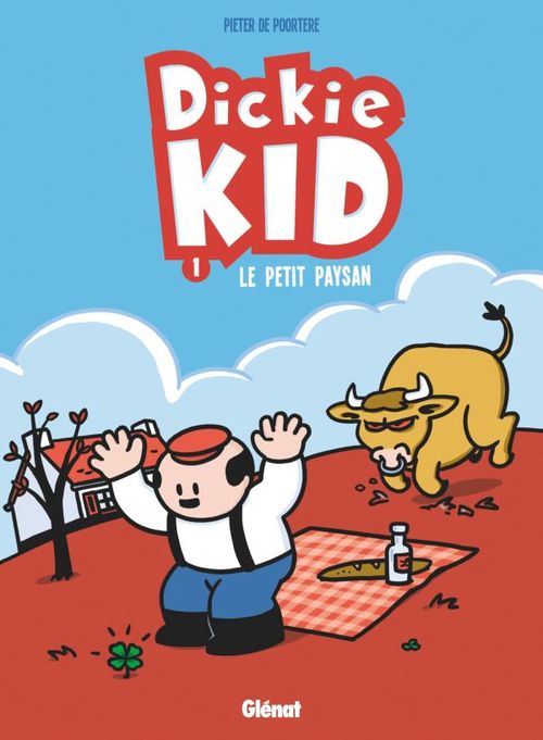 Couverture ebook de Dickie Kid - Tome 01, de Pieter de Poortere