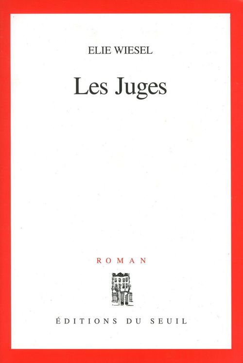 Couverture ebook de Les Juges, de Wiesel Elie