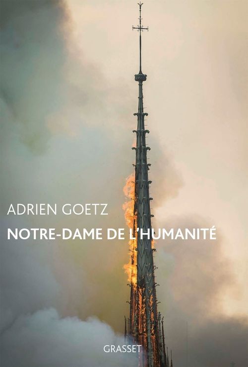 Couverture ebook de Notre-Dame de l'humanité, de Adrien Goetz