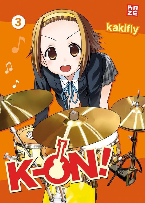 Couverture ebook de K-On ! T03, de Kakifly