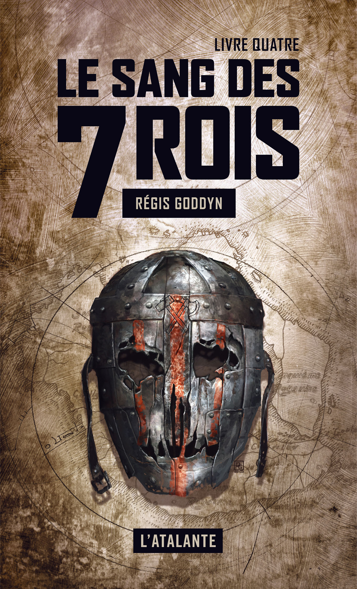 Couverture ebook de Le sang des 7 Rois - Livre quatre, de Régis Goddyn