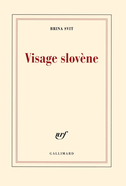 Couverture ebook de Visage slovène, de Brina Svit