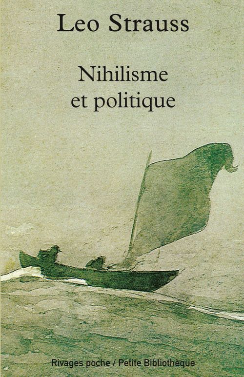 Couverture ebook de Nihilisme et politique, de Leo Strauss