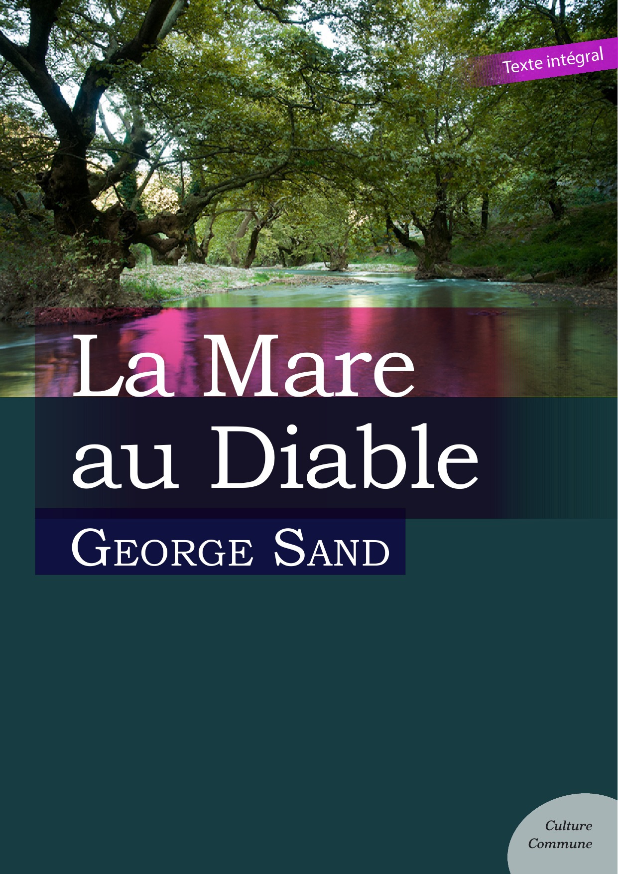 ebook cover of La Mare au Diable, by George Sand