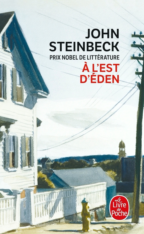 ebook cover of A l'est d'Eden, by John Steinbeck