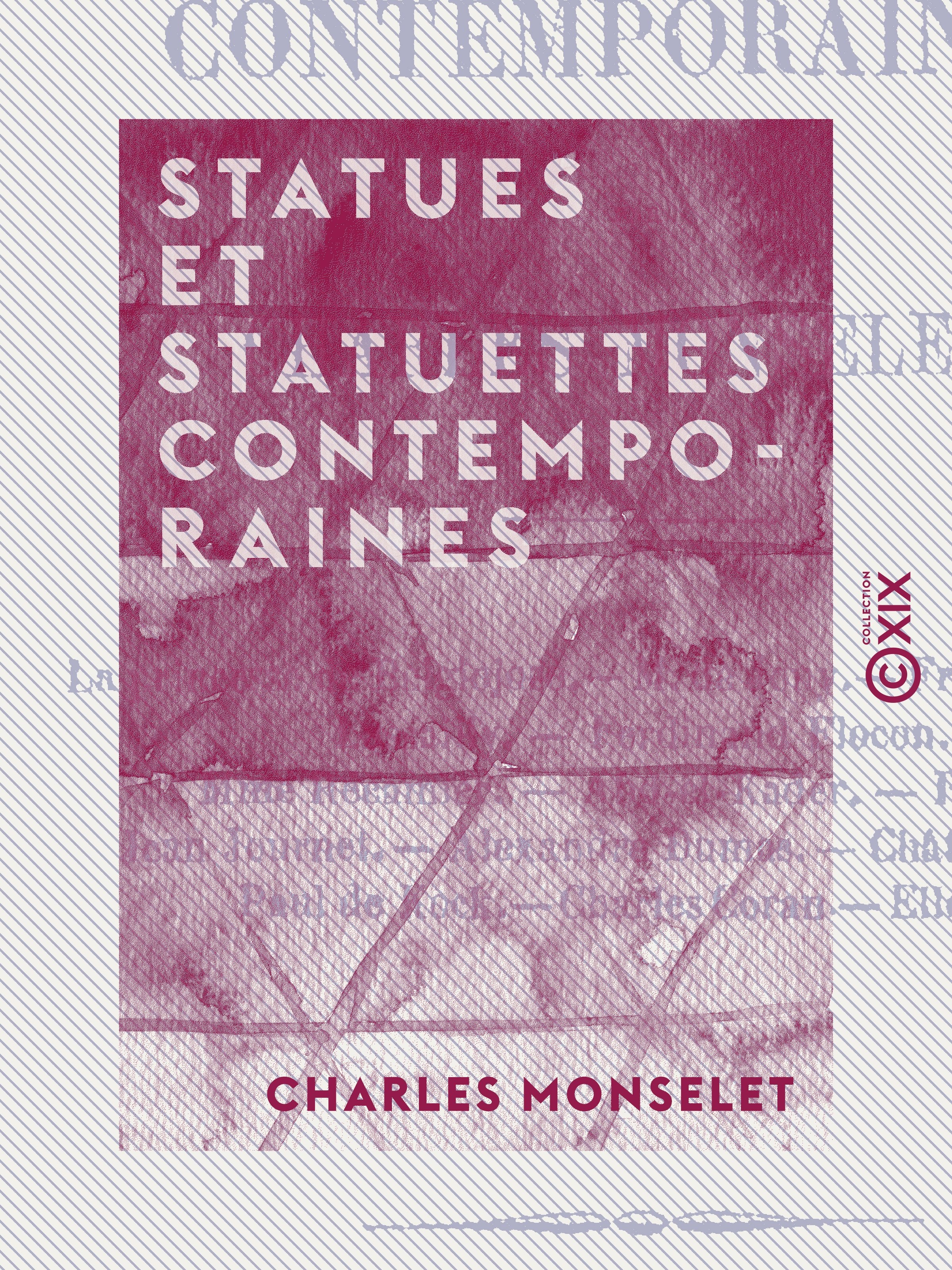 Couverture ebook de Statues et statuettes contemporaines, de Charles Monselet