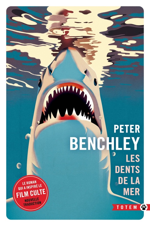 ebook cover of Les dents de la mer, by Peter Benchley