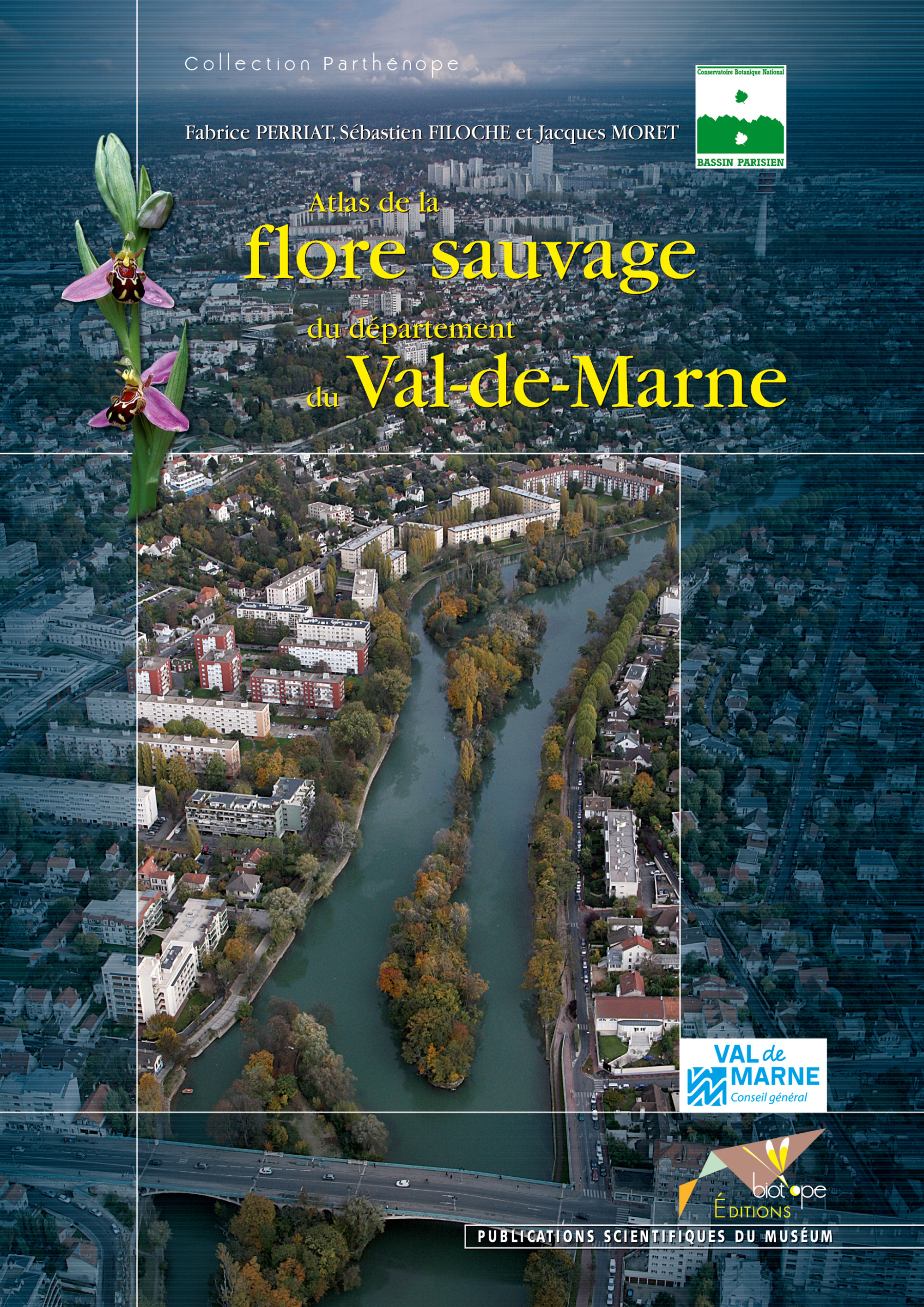 Couverture ebook de Atlas de la flore sauvage du département du Val-de-Marne, de Perriat/Filoche
