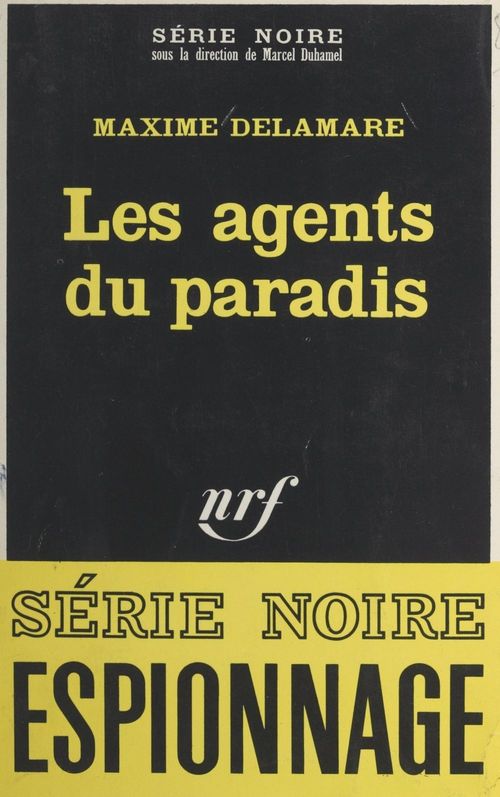 Couverture ebook de Les agents du paradis, de Maxime Delamare