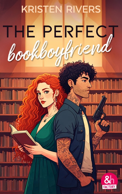 Couverture ebook de The perfect bookboyfriend, de Kristen Rivers