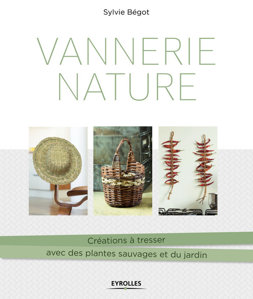 Couverture ebook de Vannerie nature, de Sylvie Bégot