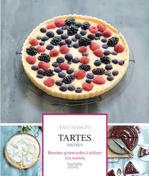 Couverture ebook de Tartes sucrées Fait Maison, de Mélanie Martin