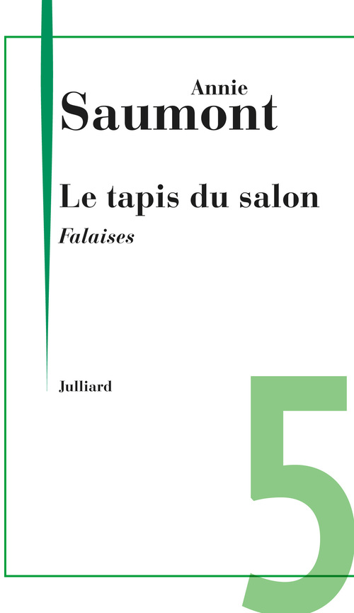 ebook cover of Falaises, by Annie Saumont