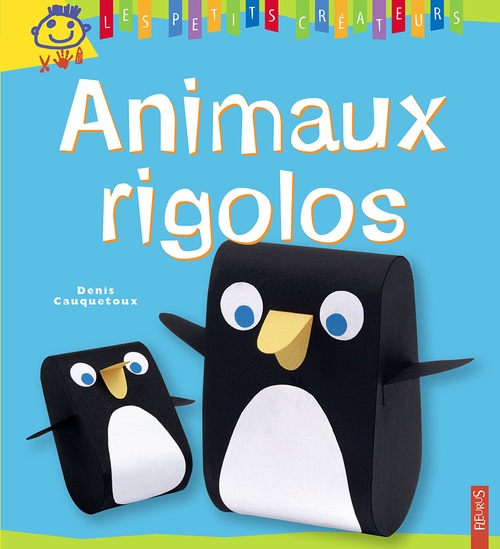 Couverture ebook de Animaux rigolos, de Denis Cauquetoux