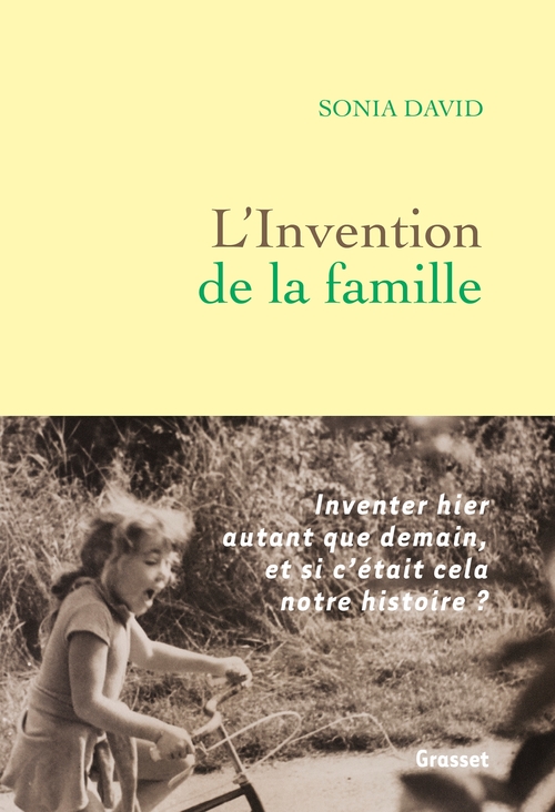 Couverture ebook de L'invention de la famille, de Sonia David