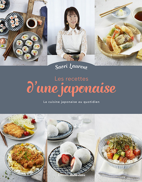Couverture ebook de LES RECETTES D'UNE JAPONAISE, de Saori Laurent