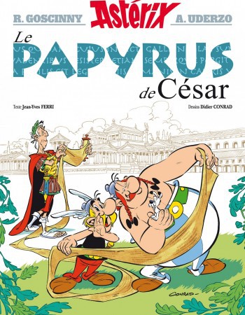 Couverture ebook de Astérix - Le Papyrus de César - n°36, de René Goscinny, Albert Uderzo