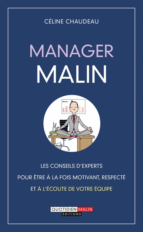 ebook cover of Manager malin, by Céline Chaudeau