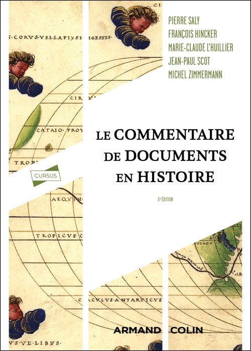 ebook cover of Le commentaire de documents en histoire, by Michel Zimmermann, Jean-Paul Scot, Pierre Saly, Marie-Claude L'Huillier, François Hincker