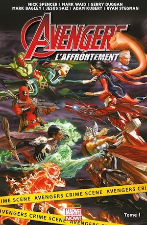 ebook cover of Avengers : L'affrontement T01, by Collectif