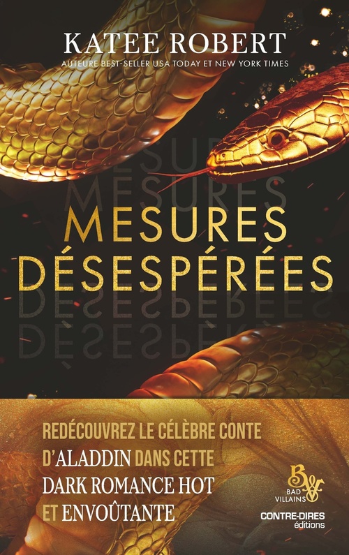 Couverture ebook de Mesures désespérées, de Katee Robert