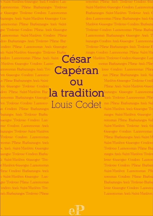 Couverture ebook de César Capéran, de Louis Codet