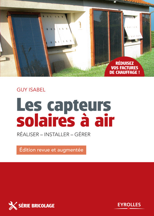 Couverture ebook de Les capteurs solaires à air, de Guy Isabel