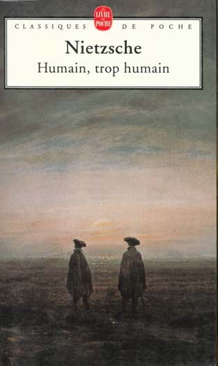 Couverture ebook de Humain, trop humain, de Friedrich Nietzsche