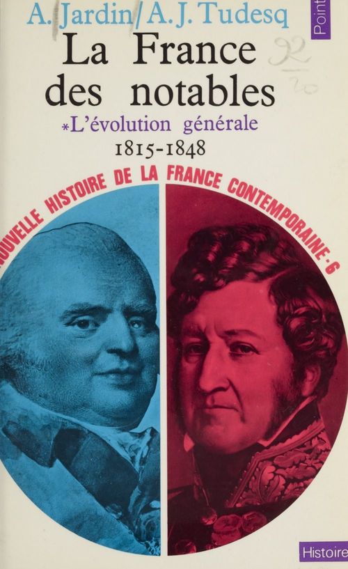 ebook cover of Nouvelle histoire de la France contemporaine (6), by Andre Jardin, André-jean Tudesq