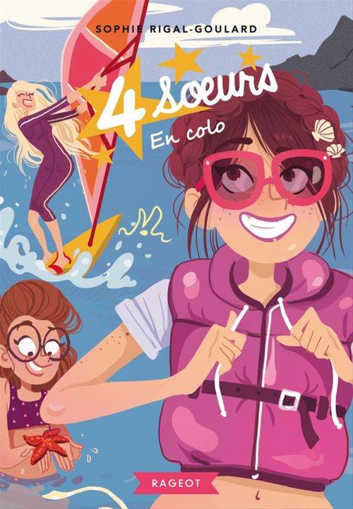ebook cover of Quatre soeurs en colo, by Sophie Rigal-Goulard