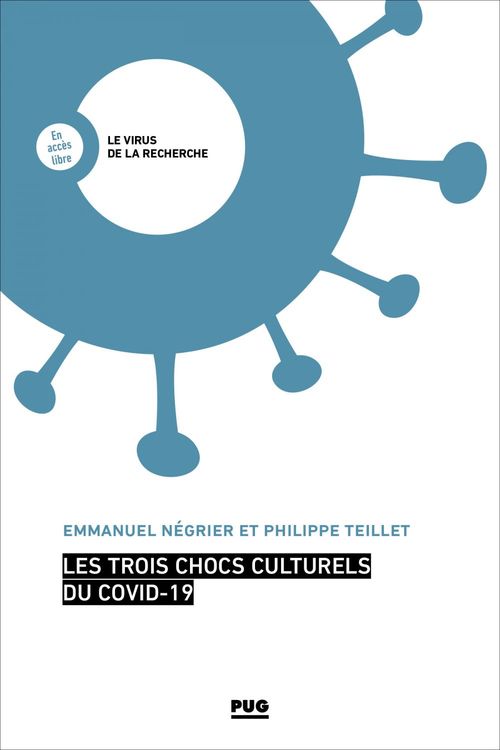 Couverture ebook de Les trois chocs culturels du COVID-19, de Emmanuel Negrier, Philippe Teillet