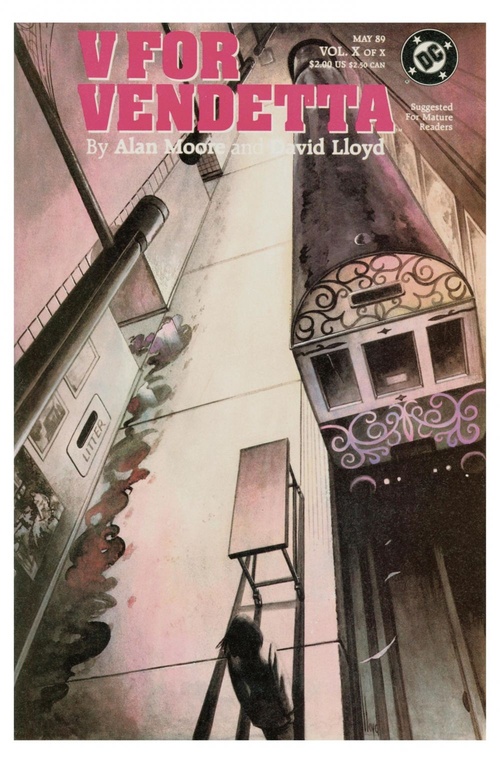 ebook cover of V pour Vendetta - Chapitre 10, by Alan Moore