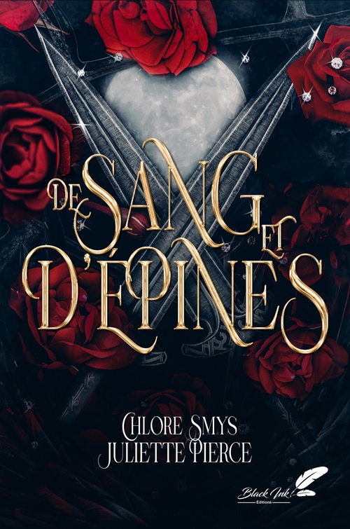 Couverture ebook de De sang et d'épines, de Juliette Pierce, Chlore Smys