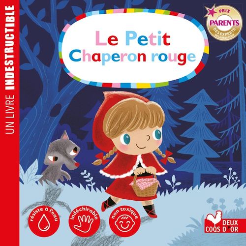 Couverture ebook de Le petit chaperon rouge - livre Indestructible, de Sophie de Mullenheim