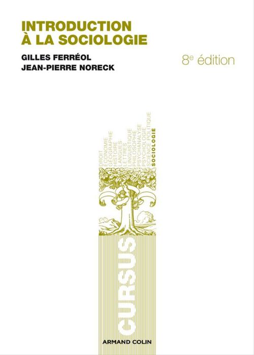 ebook cover of Introduction à la sociologie, by Gilles Ferréol, Jean-pierre Noreck