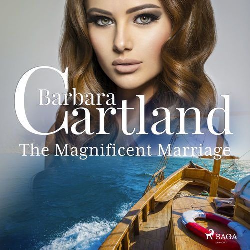 audiobook cover of The Magnificent Marriage, by Barbara Cartland