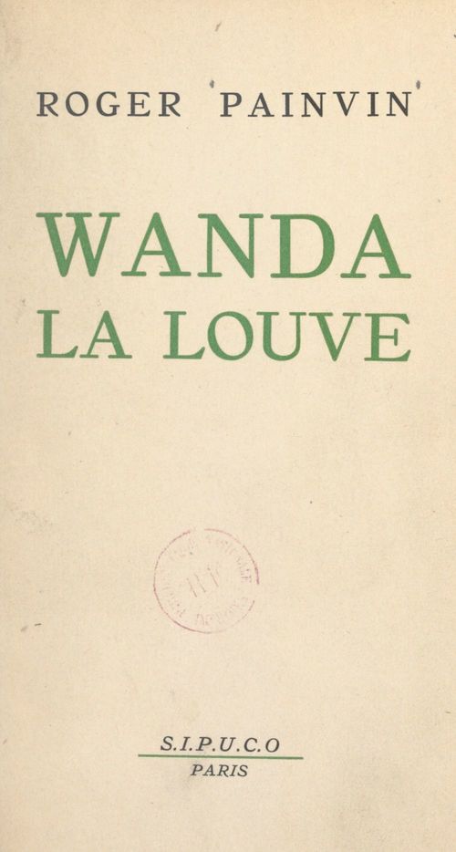 ebook cover of Wanda la Louve, by Roger Painvin